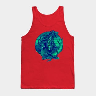 Ferocious dinosaur Tank Top